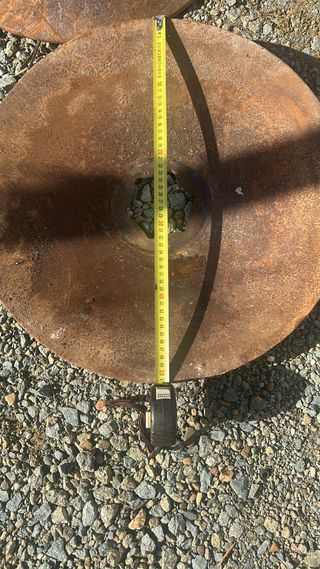 Disco de grada de tractor usado