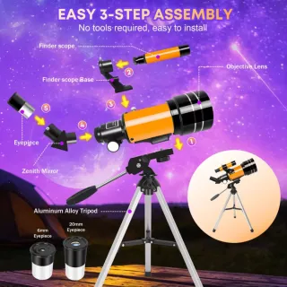 Telescopio Astronómico Profesional