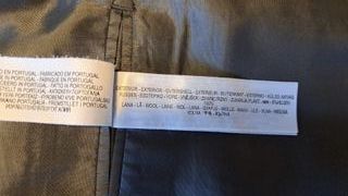 Traje Massimo Dutti Lana Gris Higienizado