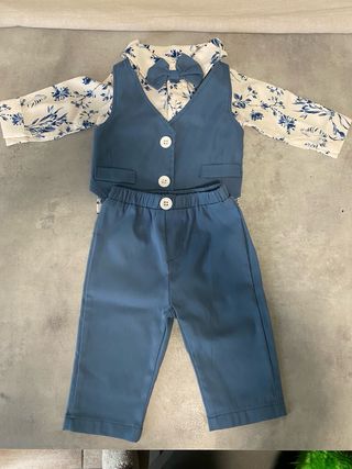 Completo cerimonia bimbo (1-3 mesi)