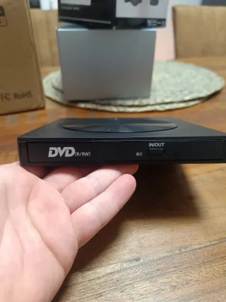 Lector CD DVD Externo Portátil