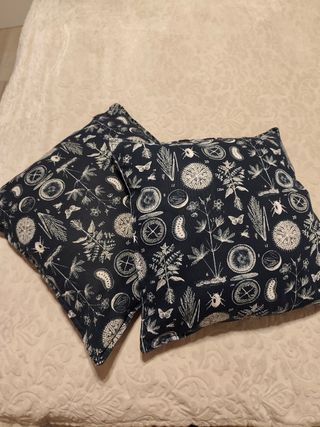 Conjunto marinero: Red decorativa y cojines