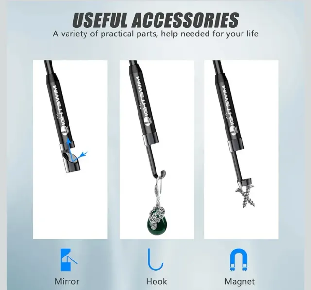 Cámara endoscópica USB/Lightning/USB-C