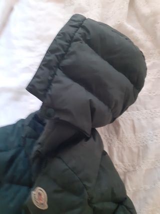 Moncler Piumino Bimbo Verde 2 Anni