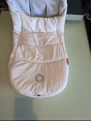 SACO SILLA POLAR REPELENTE AL AGUA,BLANCO NATURAL