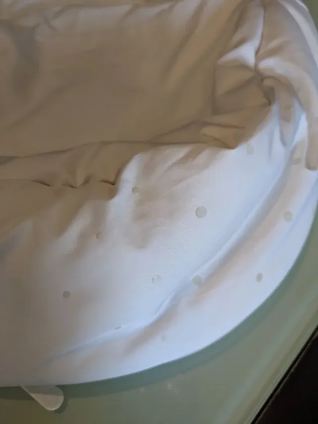 SACO SILLA POLAR REPELENTE AL AGUA,BLANCO NATURAL