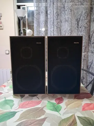 Altavoces Philips Negros