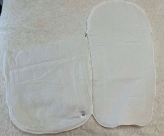 Saco invierno carrito bebe plumeti blanco