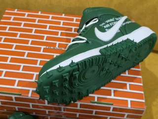 Nike Air Force 1 Off-White Verde Talla 45