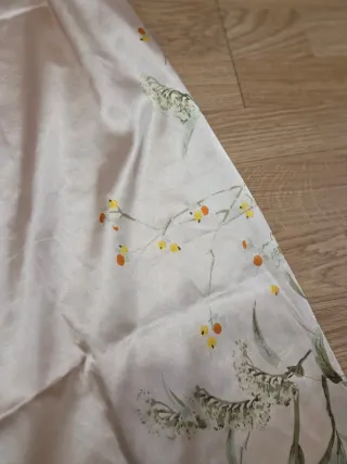 Pantalón de pijama floral silk touch nuevo