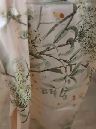 Pantalón de pijama floral silk touch nuevo