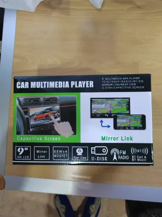 Pantalla Multimedia 9 pulgadas CarPlay- Android au