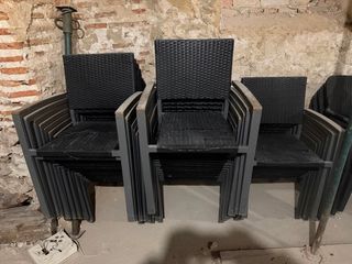 Lote 28 Sillas y 5 Mesas Terraza