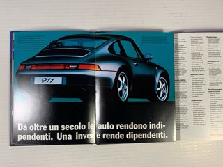 Brochure Porsche 911 Carrera - italiano