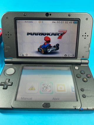Nintendo 3DS XL + Mario Kart + Bolsa