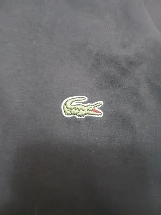 Sudadera Lacoste Negra con Capucha