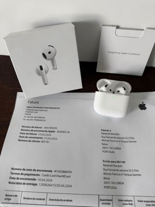 Apple AirPods 4th Gen – New + Invoice