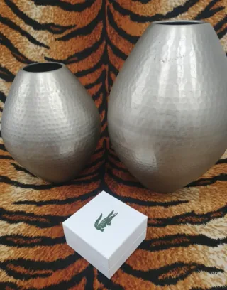 Pulsera Lacoste Doble Logo Acero Plata