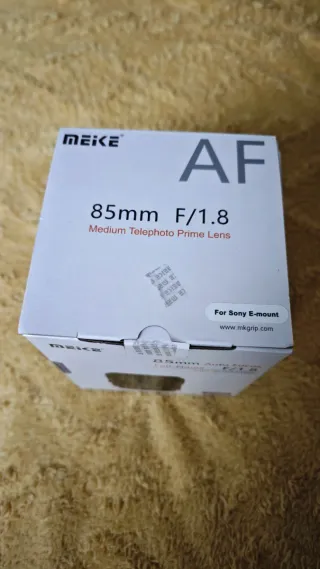 Meike 85mm f1.8 PRO Sony FE como nuevo