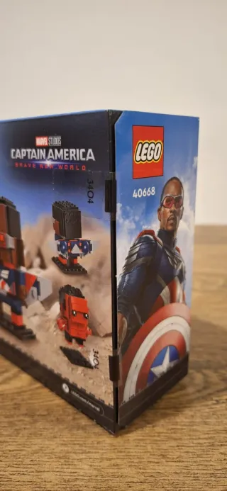 LEGO BrickHeadz Captain America & Red Hulk 40668