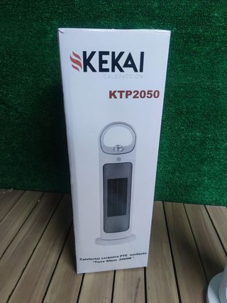 Pack de 2 Kekai Calefactor Torre PTC Silent 2000W