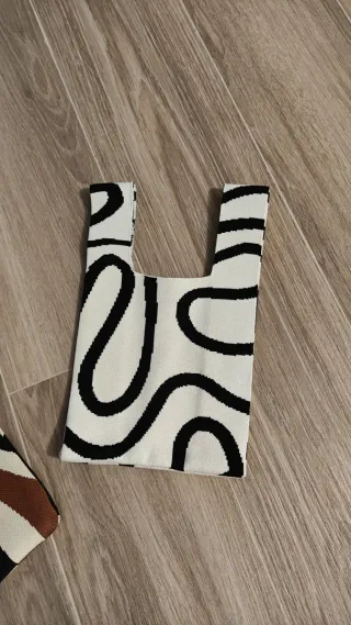 Lote de 2 bolsos de tela