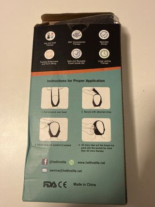 Mascarilla Facial Helthrelife Negra