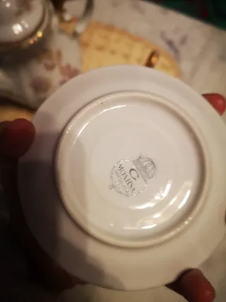 Juego té Moahsa: tetera, azucarero, lechera