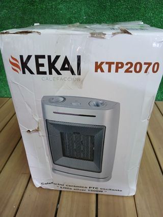 Calefactor Kekai Little Silver PTC 1500 W