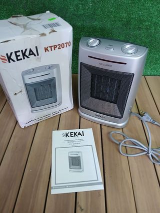 Calefactor Kekai Little Silver PTC 1500 W