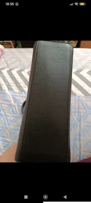 Bolso Negro Mano y Hombro Nuevo