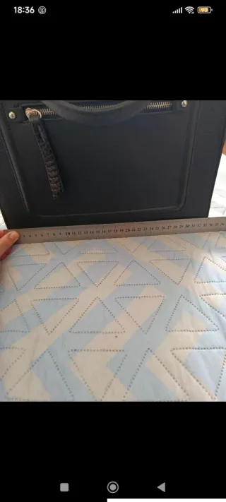 Bolso Negro Mano y Hombro Nuevo