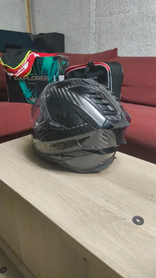 Casco LS2 MX701 C Explorer Carbono Talla L