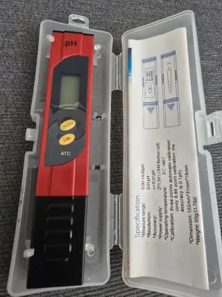 Medidor pH Digital ATC