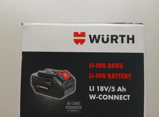 Batería Wurth Li-Ion 18V 5Ah W-Connect X4