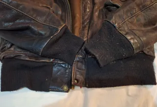 Chaqueta Aviador Schott G1 Piel Marrón