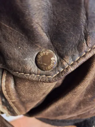 Chaqueta Aviador Schott G1 Piel Marrón