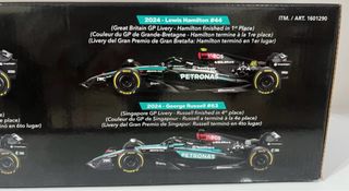 Burago F1 Mercedes Set 1/43