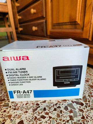 Radio Despertador Aiwa FR-A47