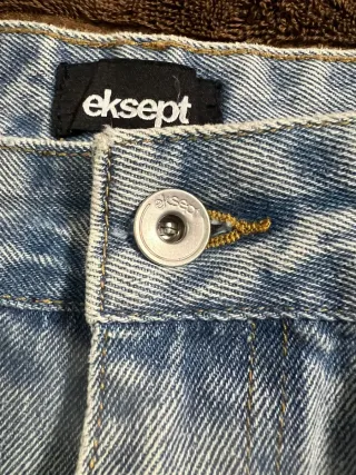 Falda larga vaquera azul