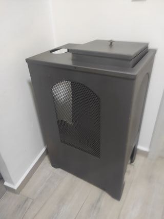 Estufa biomasa pellets/hueso aceituna