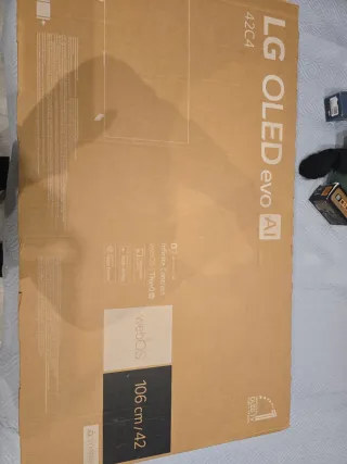 LG OLED evo AI 42C4 sin abrir 144hz tengo 2