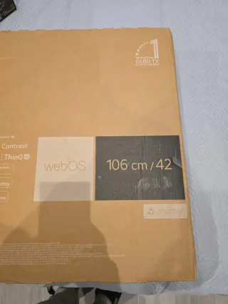 LG OLED evo AI 42C4 sin abrir 144hz tengo 2
