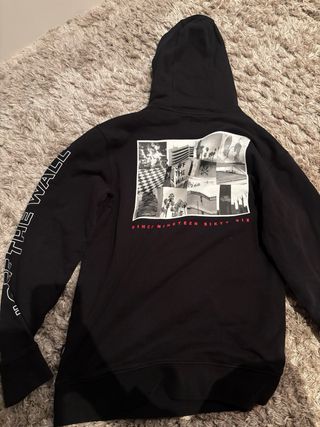 Sudadera Vans Off the wall Negra