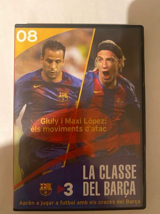 DVD La classe del Barça 1,2,4,5,7,8