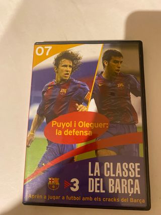 DVD La classe del Barça 1,2,4,5,7,8