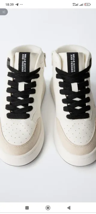 Zapatillas Zara Kuromi Sanrio Talla 36