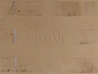 Azulejo Escudo Laureado Navarra - Cedolesa 1960s