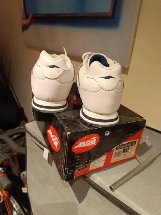 Avia T-46, Zapatillas Deportivas de piel ,Blancas