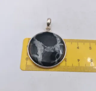 Collar de Septaria en Plata